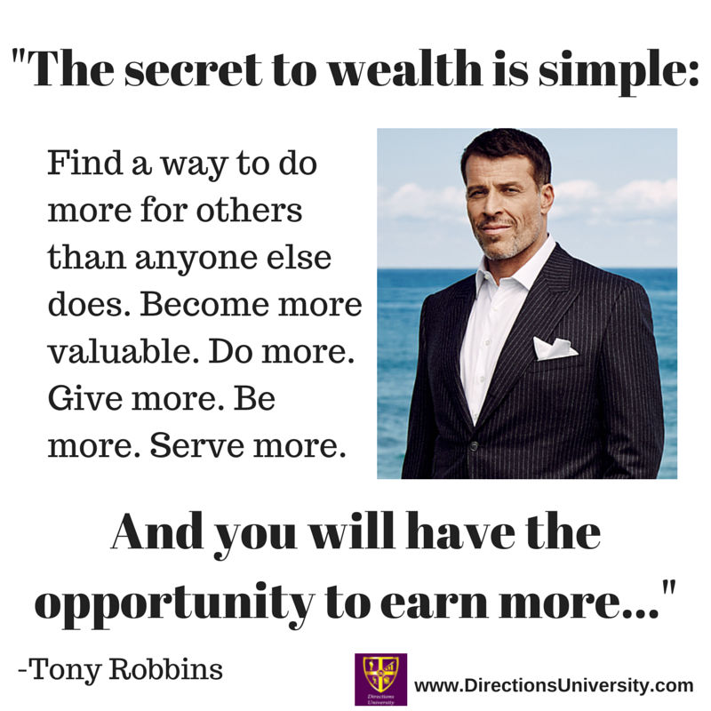 The secret to wealth is simple-